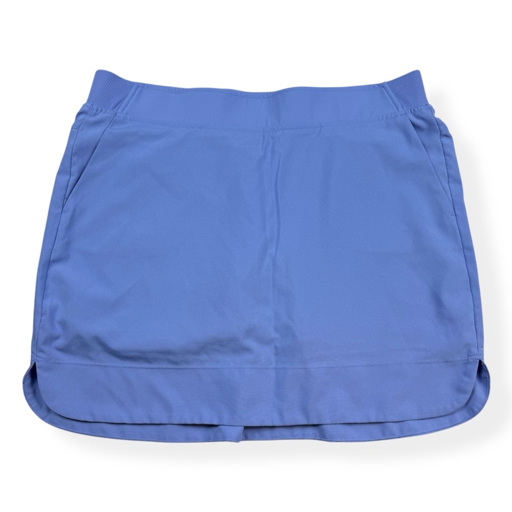 Cypress Club Skort‎ Womens Large L Blue Pockets Poly Blend